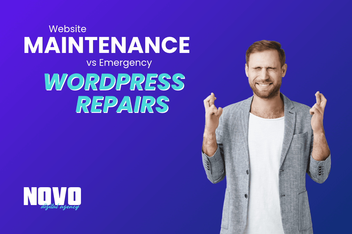 Website maintenance vs emergency WordPress repairs