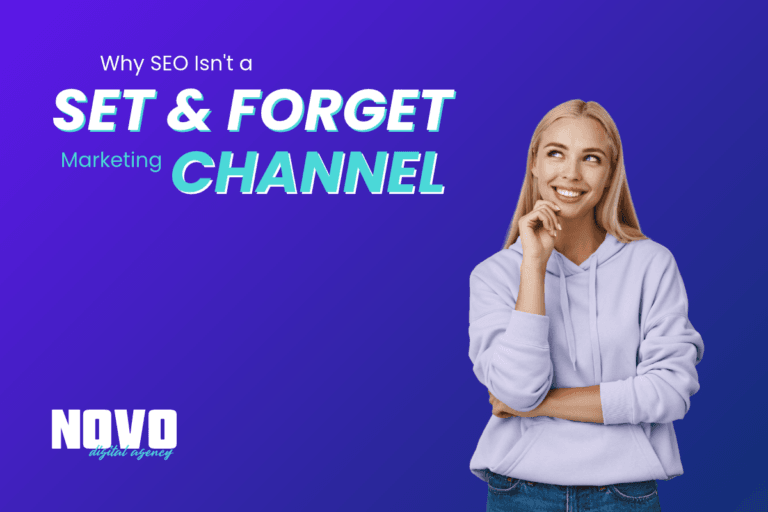 Why SEO isn't a set-and-forget marketing channel