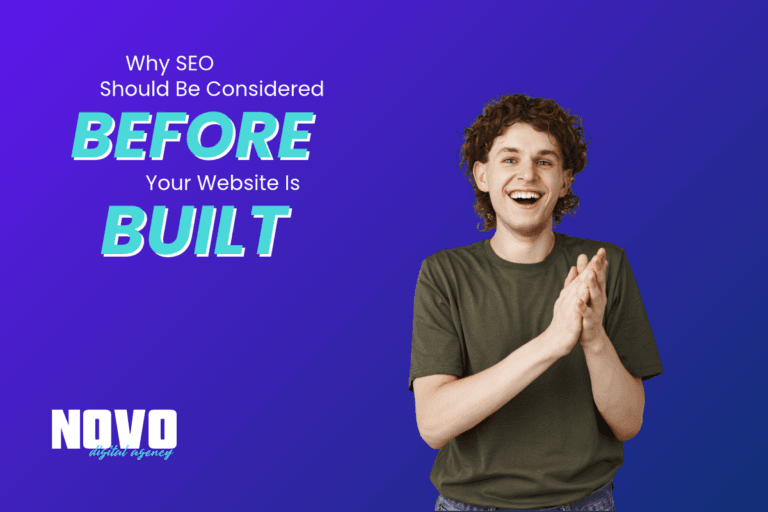 Why SEO should be considered before your website is built