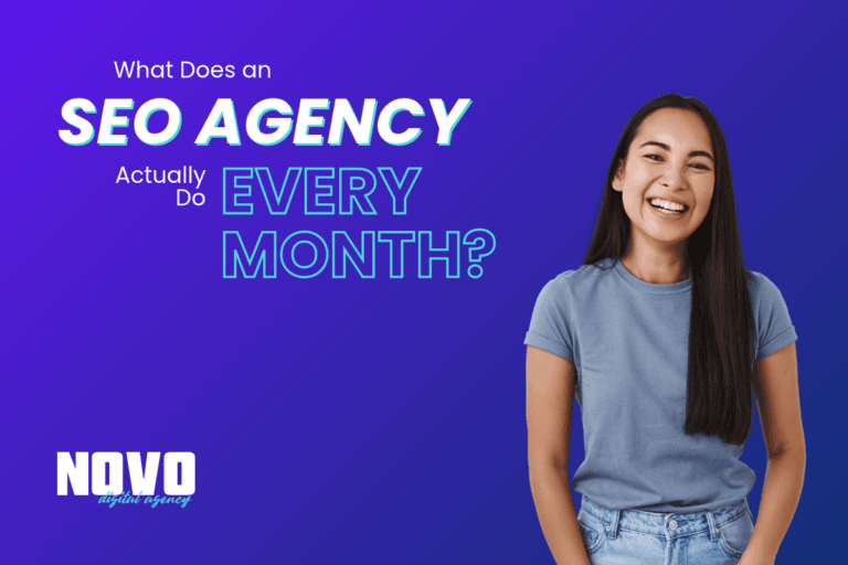 What does an SEO agency actually do every month?